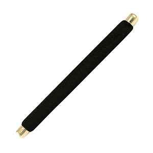 Pr&eacute;sentoir bijoux coussin velours pour bagues Noir-dor&eacute;
