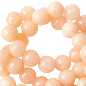 Pierres naturelles Calcite 6mm P&ecirc;che clair