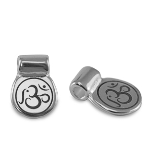 Poussoirs en m&eacute;tal DQ Ohm Argent&eacute; antique (sans nickel)