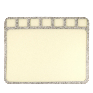 Beadsmith tapis &agrave; perles 36x28cm Beige-gris