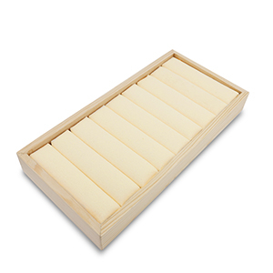 Pr&eacute;sentoir bijoux pour bagues Natural-beige