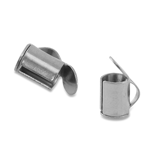 Appr&ecirc;ts en acier inox embout Argent&eacute;