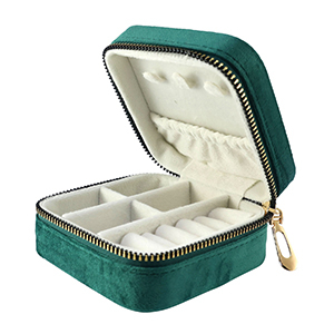 Bo&icirc;te &agrave; bijoux de voyage Bleu