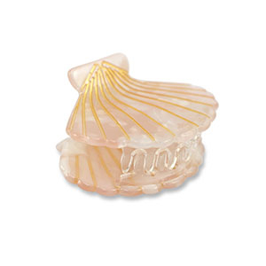 Accessoires pour cheveux pince &agrave; cheveux coquille Rose clair-dor&eacute;