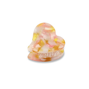Accessoires pour cheveux pince &agrave; cheveux coeur Rose-dor&eacute;