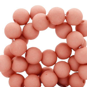 Perles acryliques 6 mm Mauve