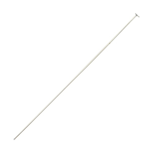 Clou &agrave; t&ecirc;te plate en m&eacute;tal DQ 50mm Argent&eacute; clair (sans nickel)