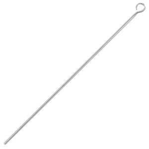 Clou &agrave; t&ecirc;te ronde en m&eacute;tal DQ 70mm Argent&eacute; antique (sans nickel)