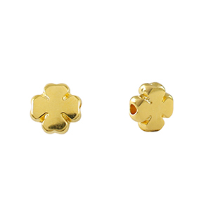 Perles en m&eacute;tal DQ Dor&eacute; (sans nickel)