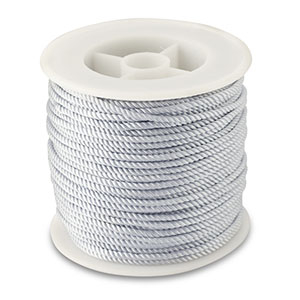 Cordon tendance 2mm Gris