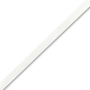 Ruban en satin Blanc
