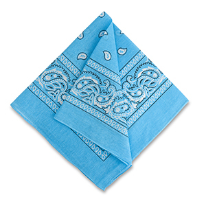 Bandana Bleu clair