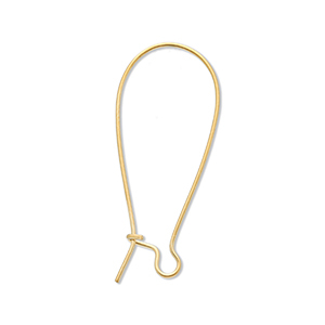 Appr&ecirc;ts en acier Inox boucles d'oreilles dormeuses Dor&eacute;