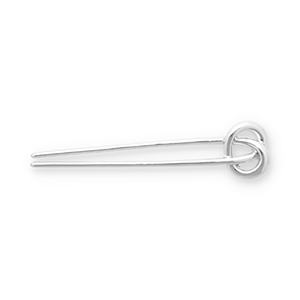 Accessoires pour cheveux bbarrette fran&ccedil;aise n&oelig;ud Argent&eacute;