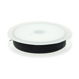 Fil &eacute;lastique 0.5mm Noir