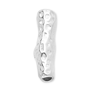 Perles en acier Inox tube Argent&eacute;