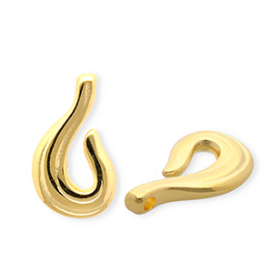Breloques en m&eacute;tal DQ&reg; hame&ccedil;on Dor&eacute; (sans nickel)