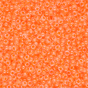 Perles de rocailles Miyuki 11/0 Luminous Soft Orange 11-4298