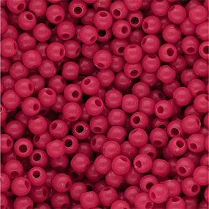 DQ Perles acryliques 4 mm brillant Fuchsia 17-2031 TCX