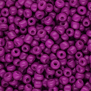 Perles de rocailles 6/0 (4 mm) Violet