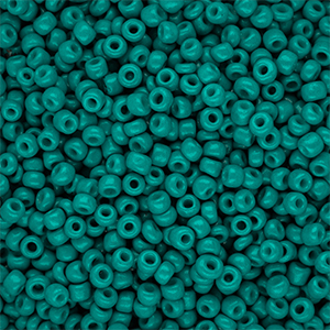 Perles de rocailles 8/0 (3 mm) Vert sarcelle