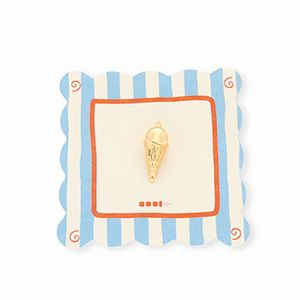 BY31&reg; Breloques en laiton Eco-brass glace Dor&eacute;