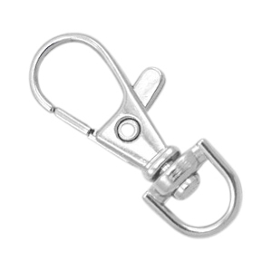 Porte-cl&eacute;s 38mm argent&eacute; antique