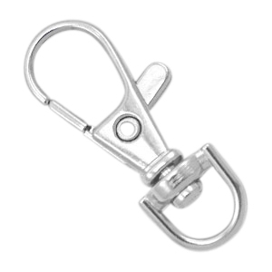 Porte-cl&eacute;s 37mm argent&eacute; antique