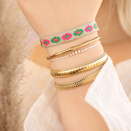 Inspiration de bijoux avec bracelets en acier inox