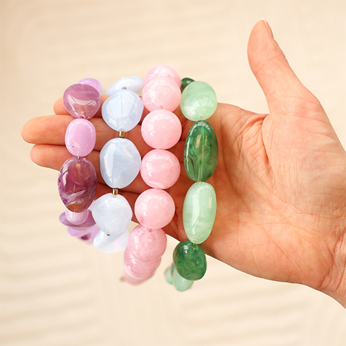 Inspiration avec les perles acryliques