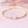 Bracelets color&eacute;s pour l&rsquo;&eacute;t&eacute; avec perles &agrave; facettes