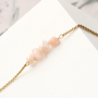 Bracelets et boucles d&rsquo;oreilles avec des appr&ecirc;ts en acier inox 