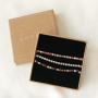 Bracelets et boucles d&rsquo;oreilles brillants avec de la cha&icirc;ne strass !