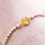 Bracelets et boucles d&rsquo;oreilles &eacute;l&eacute;gants avec les nouvelles perles &agrave; facettes cubes