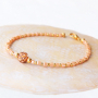 Bracelets et boucles d&rsquo;oreilles &eacute;l&eacute;gants avec les nouvelles perles &agrave; facettes cubes