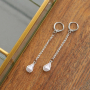 C&rsquo;est LA tendance de l&rsquo;hiver/automne &lsquo;19/&rsquo;20! Boucles d&rsquo;oreilles, bracelets et colliers avec du verre Crystal Glass + jaseron