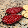 R&eacute;alisez de magnifiques boucles d&rsquo;oreilles aux couleurs hivernales gr&acirc;ce &agrave; ces pendentifs &agrave; perles &agrave; facettes