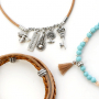 D&eacute;couvrez ici comment fabriquer des bijoux avec les articles en m&eacute;tal DQ :