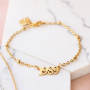 Vous pouvez cr&eacute;er ces bijoux avec nos nouveaux connecteurs en forme d&rsquo;ann&eacute;e :
