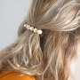 Inspiration pour la confection d&rsquo;accessoires pour cheveux et de boucles d&rsquo;oreilles avec des perles d&rsquo;eau douce : 