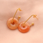 Ces boucles d&rsquo;oreilles peuvent &ecirc;tre confectionn&eacute;es avec la nouvelle collection d&rsquo;appr&ecirc;ts en acier inox :
