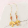 Ces boucles d&rsquo;oreilles peuvent &ecirc;tre confectionn&eacute;es avec la nouvelle collection d&rsquo;appr&ecirc;ts en acier inox :