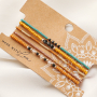 Voici comment confectionner des bracelets et des boucles d&rsquo;oreilles avec les rocailles Miyuki : 
