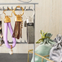 Inspiration de porte-cl&eacute;s Mix & Match avec cuir DQ et cordelette style marin