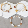 Cr&eacute;ez les plus beaux bijoux avec des breloques et des connecteurs en pierre naturelle :