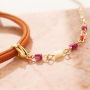 Vous pouvez confectionner ces bijoux et accessoires avec nos perles coquillage :