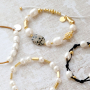 Ces bracelets peuvent &ecirc;tre confectionn&eacute;s avec la toute nouvelle collection de perles d&rsquo;eau douce