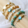 Voici comment cr&eacute;er des bijoux &agrave; la fois &eacute;l&eacute;gants et fun avec des perles coquillage :
