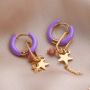 Inspiration pour boucles d&rsquo;oreilles avec des cr&eacute;oles color&eacute;es