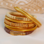 Ainsi vous cr&eacute;ez des bracelets dans le style de bracelets jonc type bouddhiste